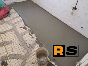 Влаштування стяжки у Сумах. Підготовка підлоги під кварцвініл